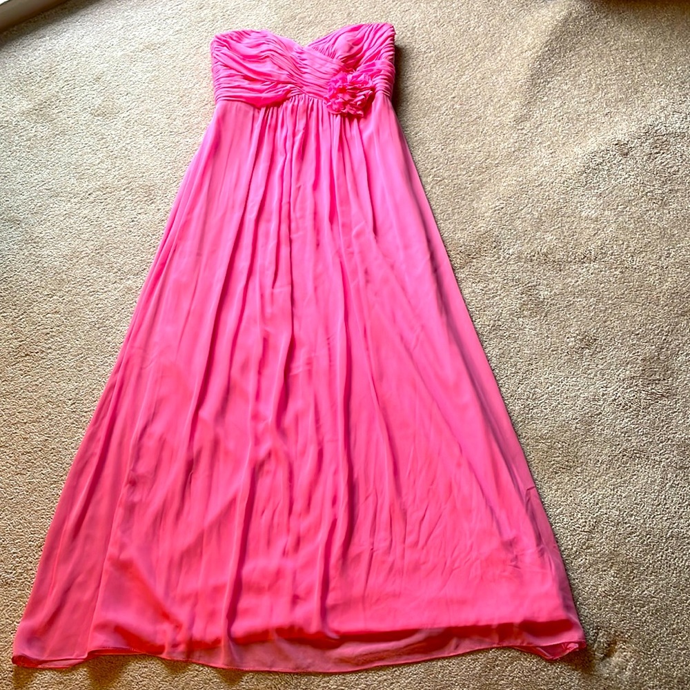 Dessy Collection Pink Gown